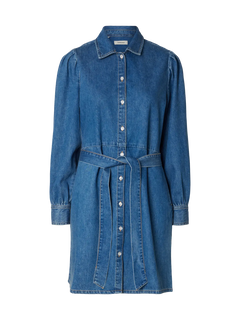 Slfruna Short Denim Dress - Medium Blue Denim