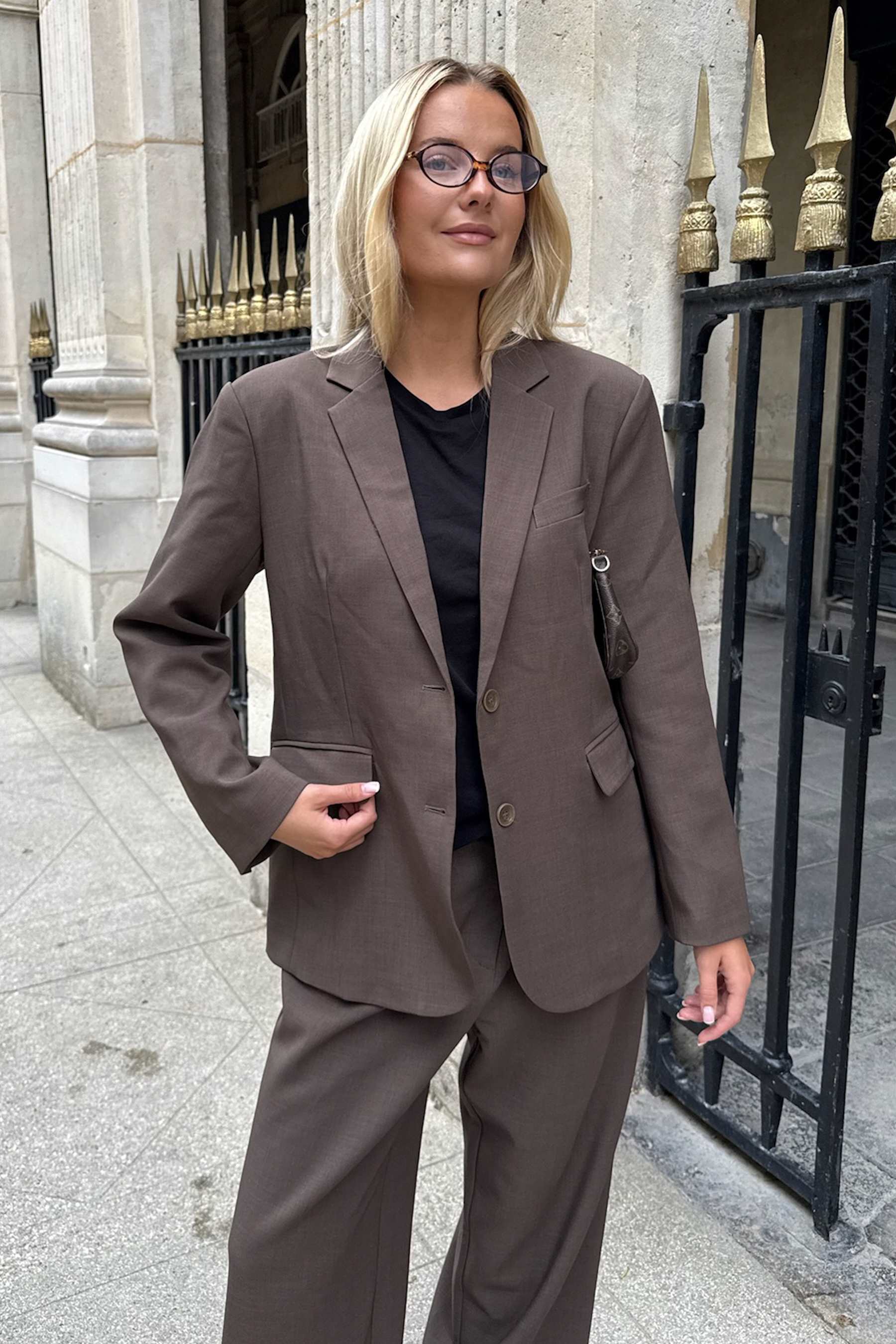 Signatureic Blazer - Dark Brown