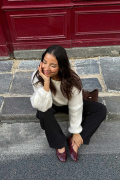Idaic Pullover - White
