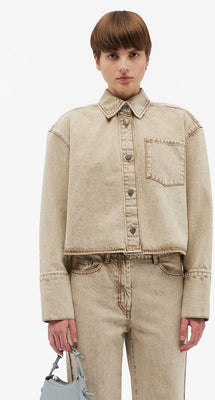 Short Denim Shirt - Pure Cashmere