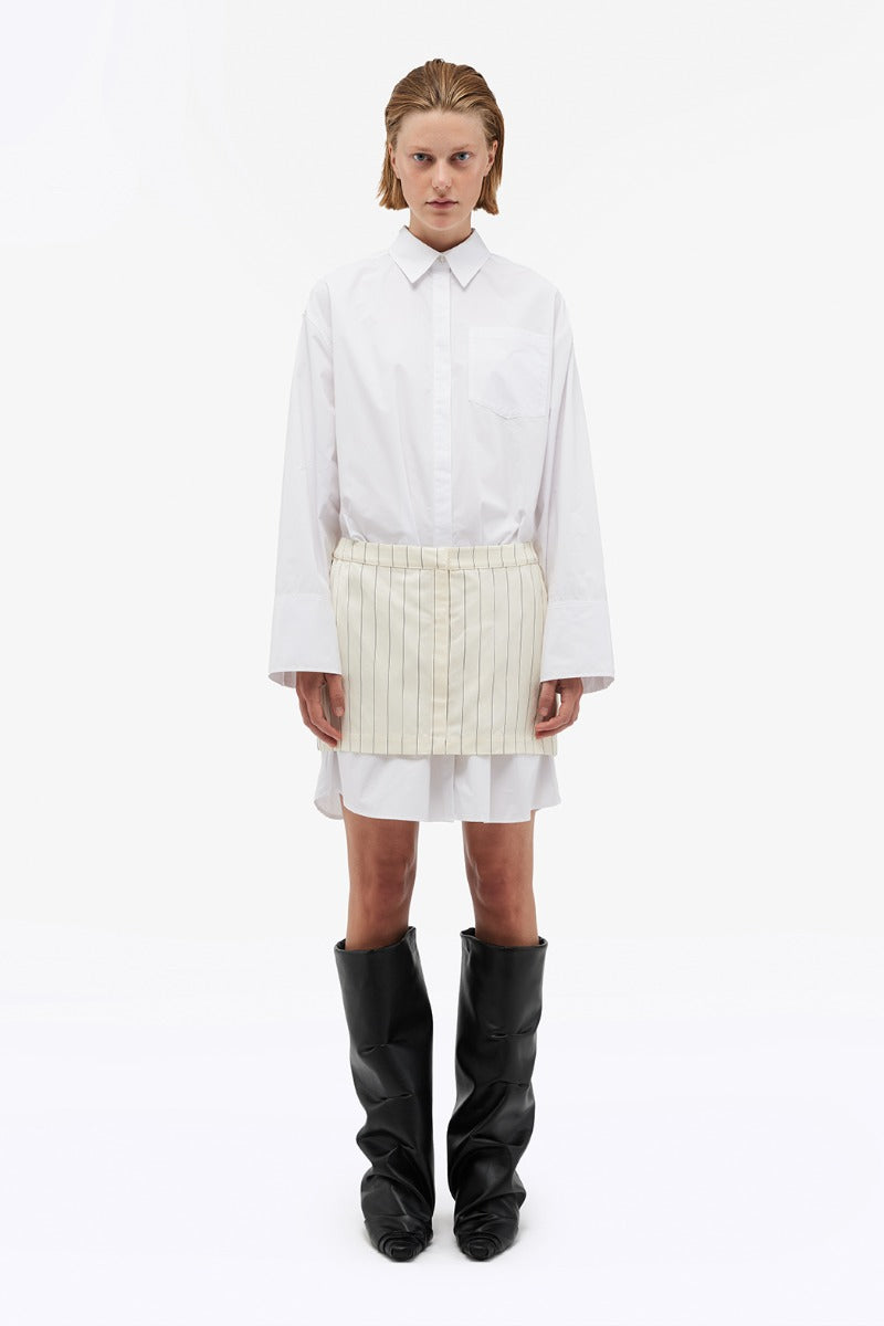 remain layered suiting dress REMAIN Birger Christensen Layered Suiting Dress midiklnningar shoppa p Booztlet