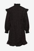 Reno Ruby Ruffle Dress - Black