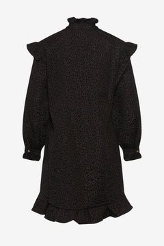 Reno Ruby Ruffle Dress - Black