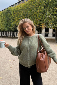 Idaic Cardigan - Olive