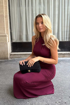 Andreaic Maxi Dress - Bordeaux