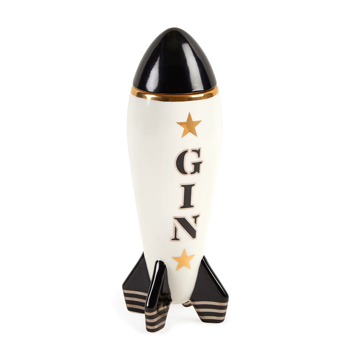 Rocket Decanter Gin - White