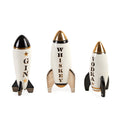 Rocket Decanter Vodka - White