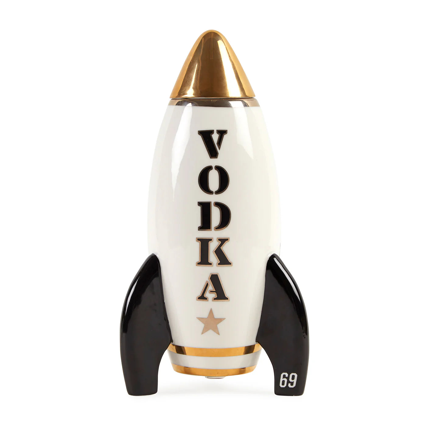 Rocket Decanter Vodka - White
