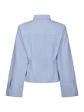 Rosa Mini Stripe Shirt - Blue