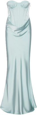 Satin Corset Maxi Dress - Plein Air