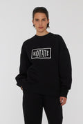 Sweat Crewneck With Logo - Black