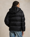 Water-Repellent Quilted Down Jacket - Polo Black