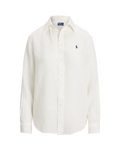 Classic Fit Linen Shirt - Classic Oxford White
