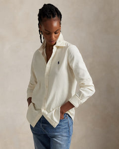 Woven-Sport Shirt-Shirt - Antique Cream