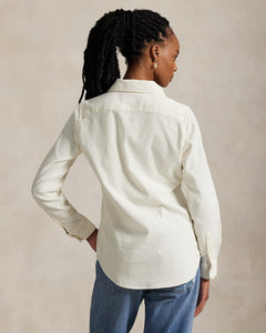 Woven-Sport Shirt-Shirt - Antique Cream