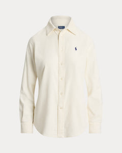 Woven-Sport Shirt-Shirt - Antique Cream
