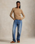 Julianna-Long Sleeve-Pullover - Collection Camel Melange