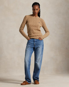 Julianna-Long Sleeve-Pullover - Collection Camel Melange