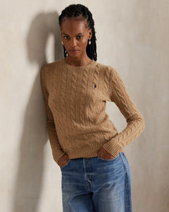 Julianna-Long Sleeve-Pullover - Collection Camel Melange