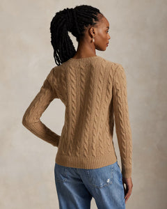 Julianna-Long Sleeve-Pullover - Collection Camel Melange