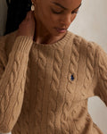 Julianna-Long Sleeve-Pullover - Collection Camel Melange