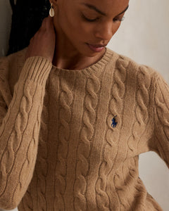 Julianna-Long Sleeve-Pullover - Collection Camel Melange