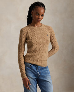 Julianna-Long Sleeve-Pullover - Collection Camel Melange
