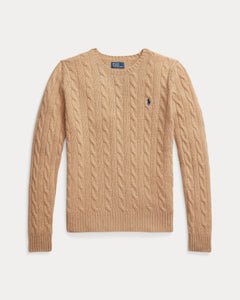 Julianna-Long Sleeve-Pullover - Collection Camel Melange