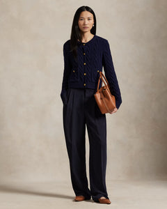 Sweater-Cardigan - Hunter Navy