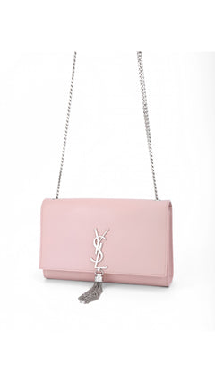 Saint Laurent Kate Medium Tassel Bag - Pink
