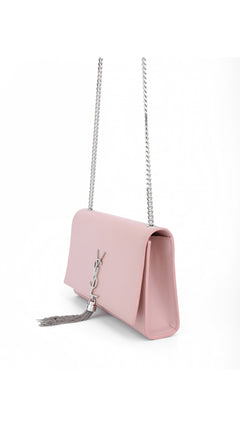 Saint Laurent Kate Medium Tassel Bag - Pink