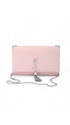 Saint Laurent Kate Medium Tassel Bag - Pink