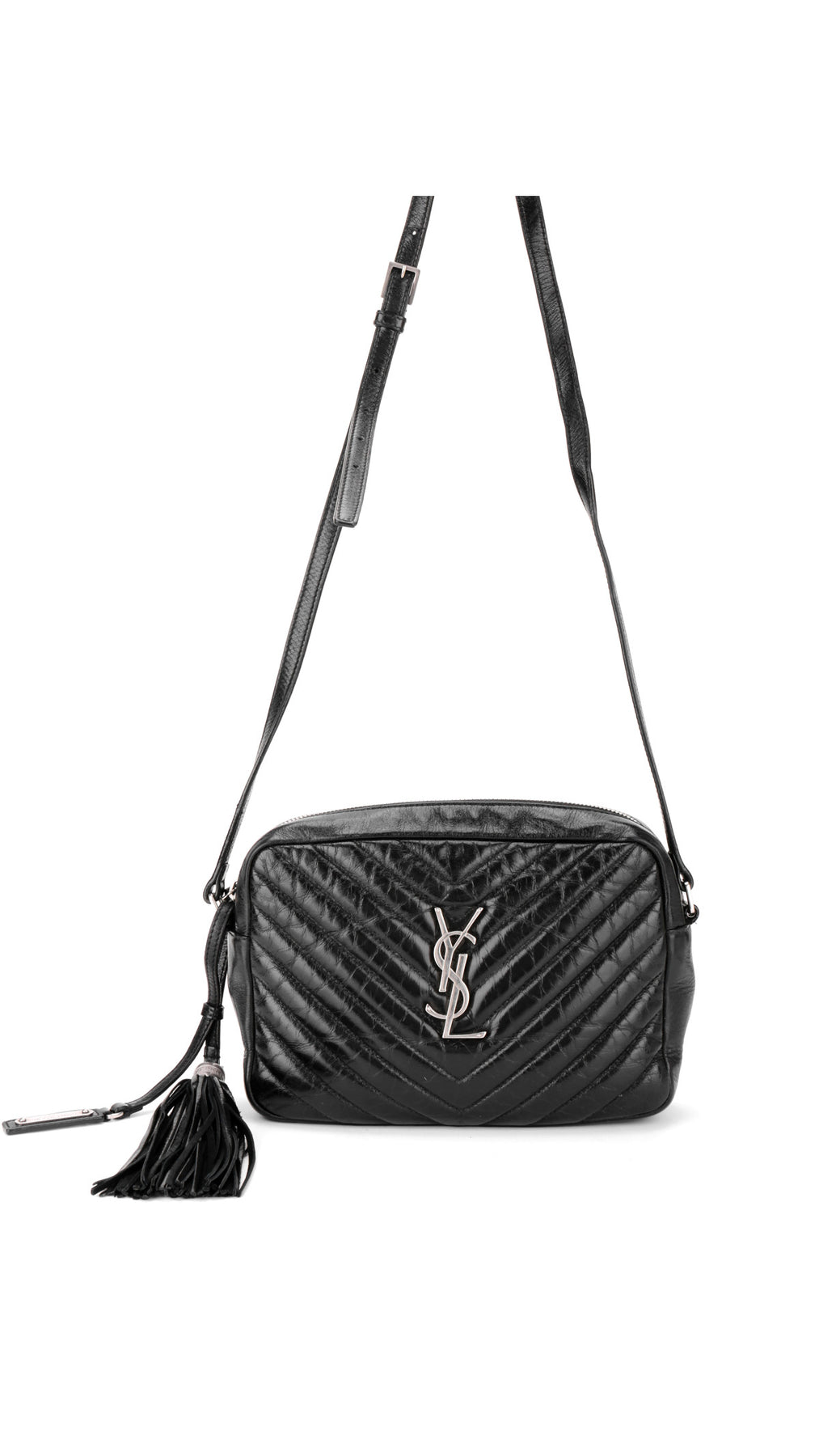 Saint Laurent Lou Camera Bag - Black