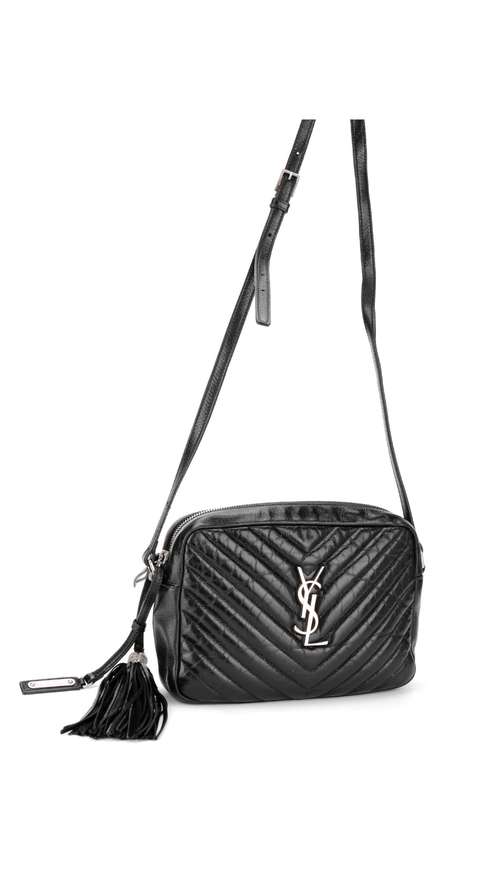 Saint Laurent Lou Camera Bag - Black