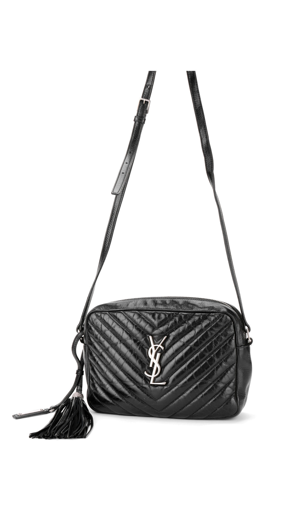 Saint Laurent Lou Camera Bag - Black
