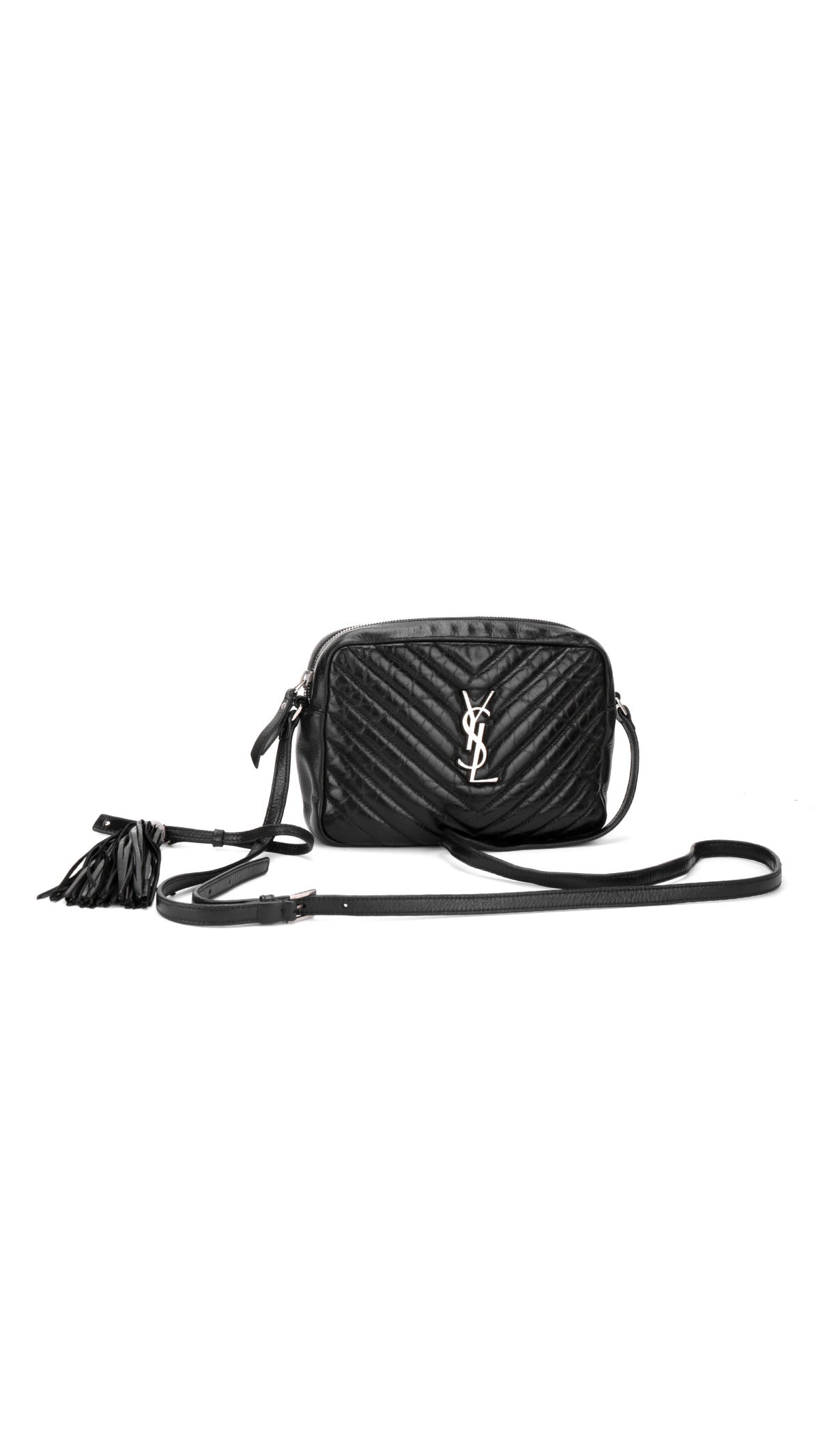Saint Laurent Lou Camera Bag - Black
