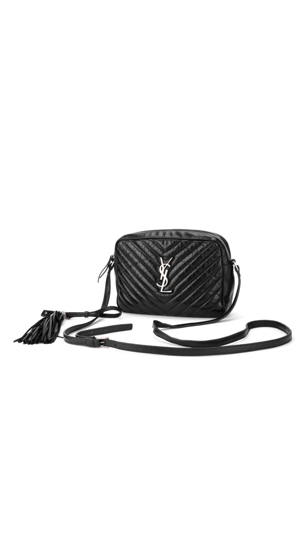 Saint Laurent Lou Camera Bag - Black