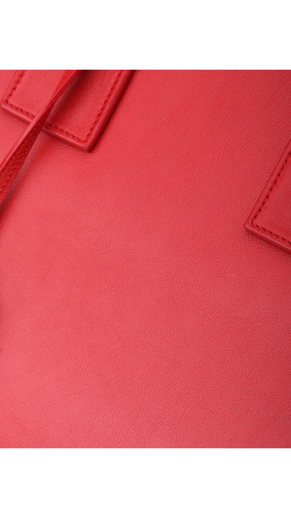 Saint Laurent Sac De Jour Bag - Red