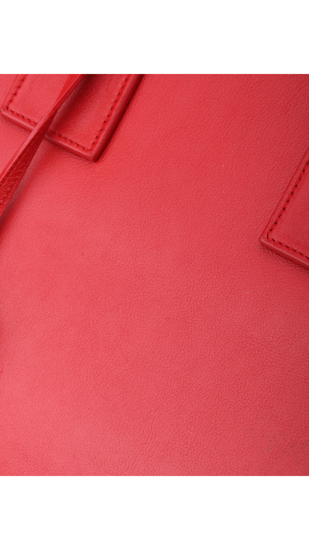 Saint Laurent Sac De Jour Bag - Red