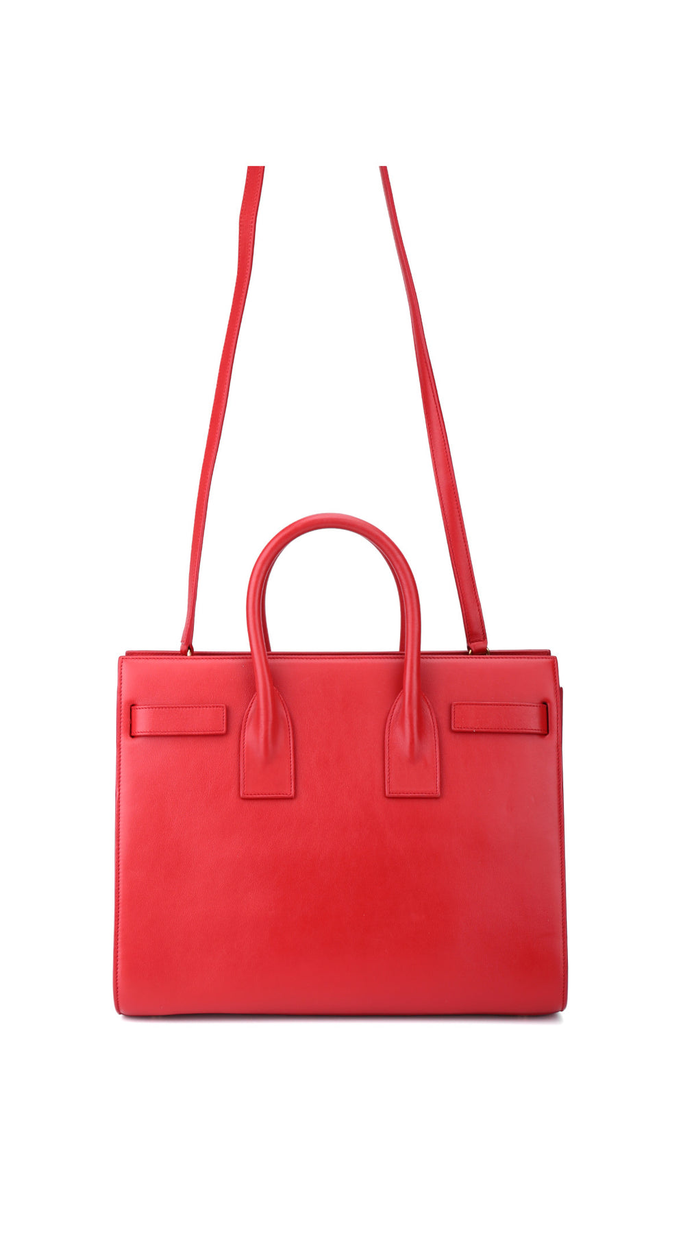 Saint Laurent Sac De Jour Bag - Red