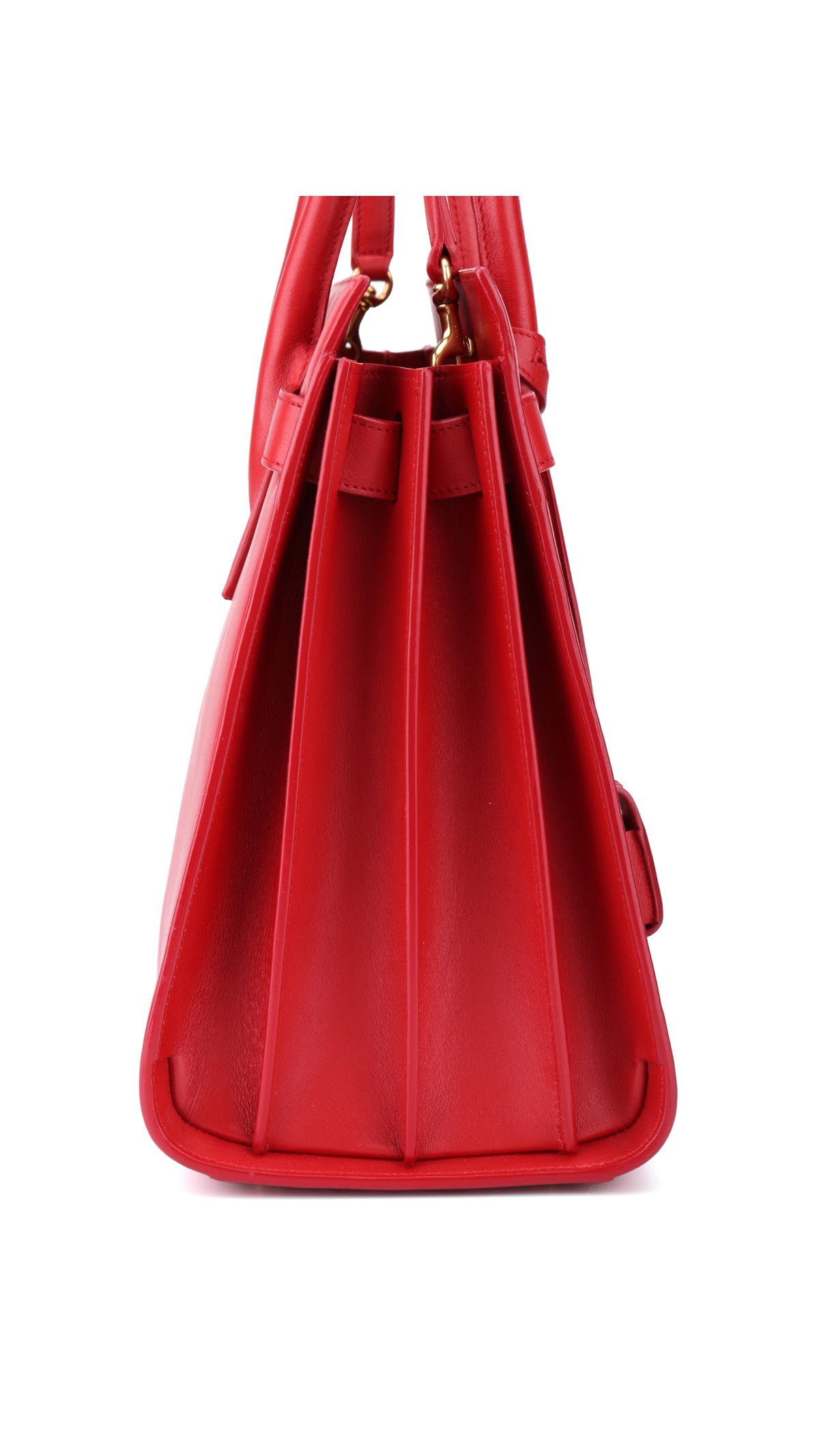 Saint Laurent Sac De Jour Bag - Red