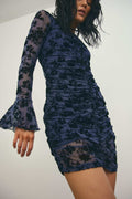 Lavetta Dress - Cobi Blue Print