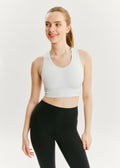 Seamless Sportsbra Medium Support - Pure White