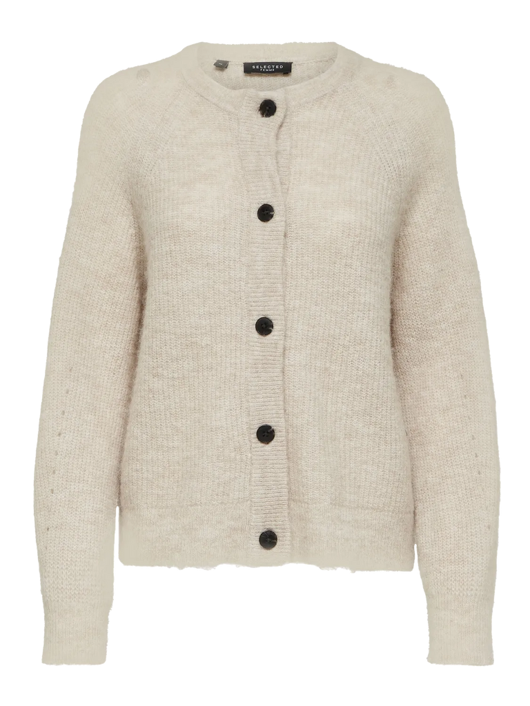 Selected Femme - Gensere - Lulu LS Knit Short Cardigan