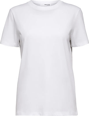 Myessential Ss O-Neck Tee - Bright White