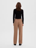 Dianna Ls O-Neck Top - Black