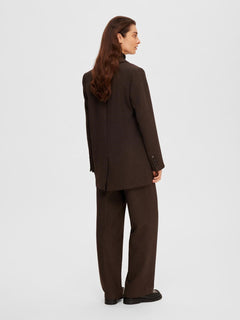 Rita LS Relaxed Blazer - Java Melange