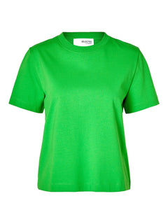Essential SS Boxy Tee - Classic Green