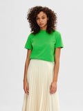 Myessential Ss O-Neck Tee - Classic Green