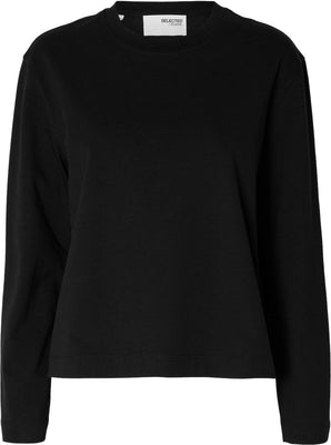 Essential Ls Boxy Tee - Black